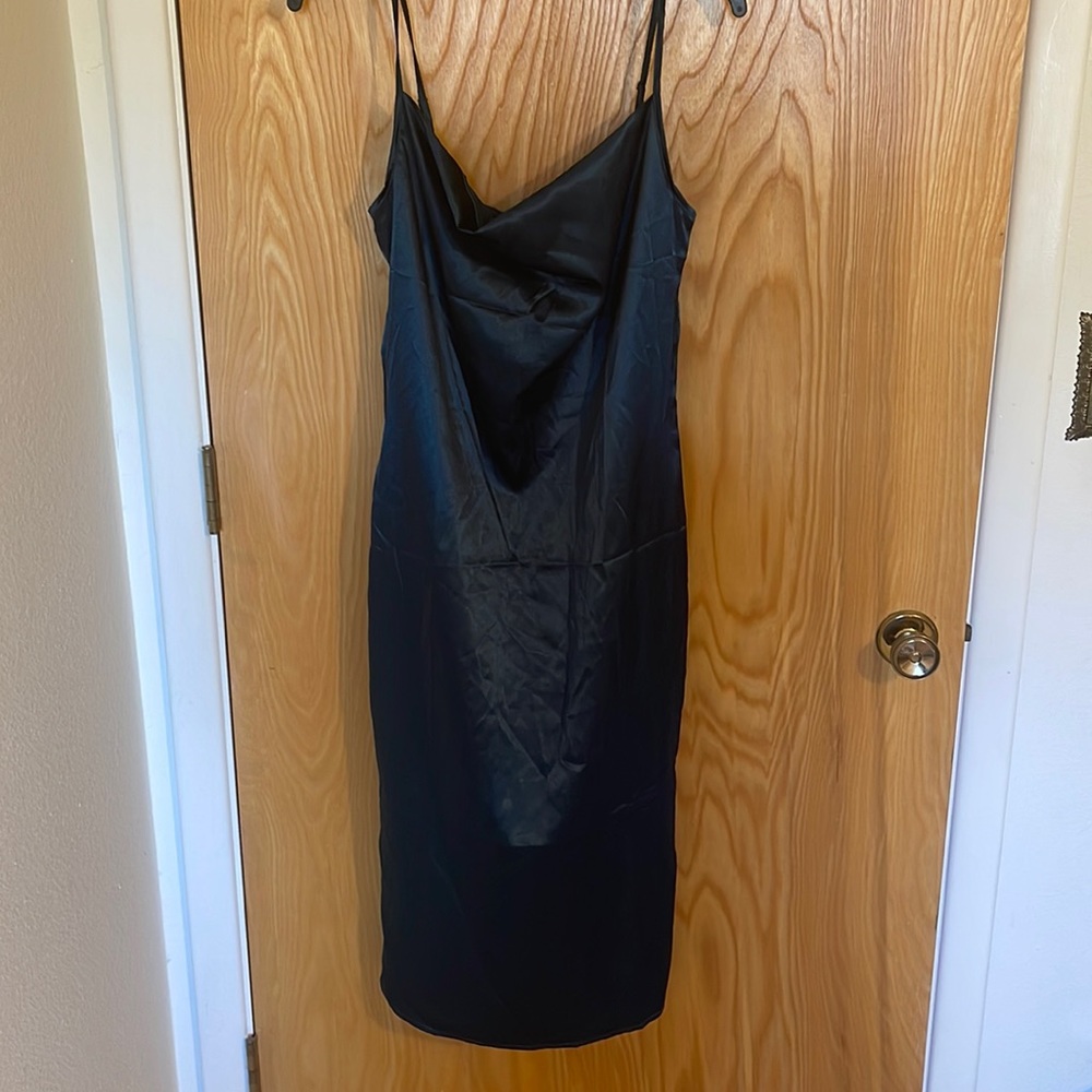 Silk MIDI Dress